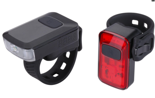BBB Spark 2.0 BLS-153 Lyktesett 100+20 Lumens, USB-C, Sort
